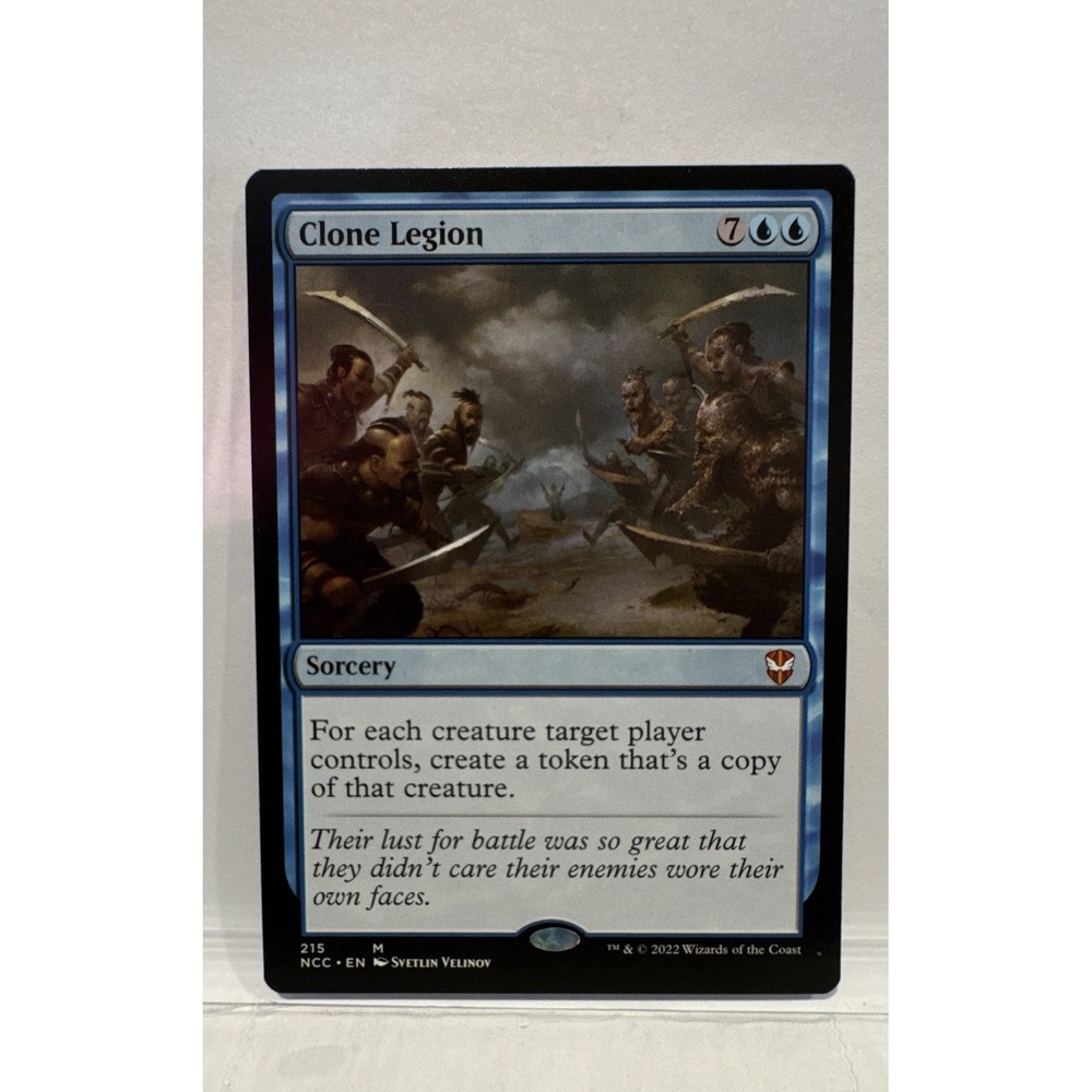 Clone Legion Magic The Gathering Commander Streets of New Capenna Mythic Rare